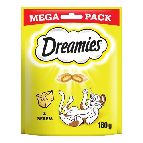 Dreamies Mega Przysmak Ser 4x 180g