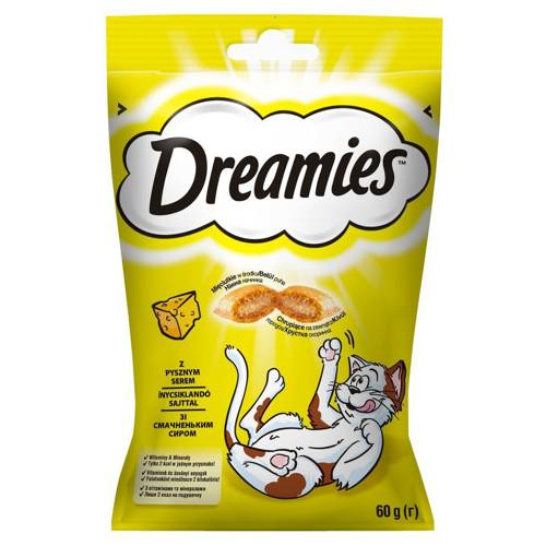 DREAMIES 60g - przysmak dla kota z pysznym serem