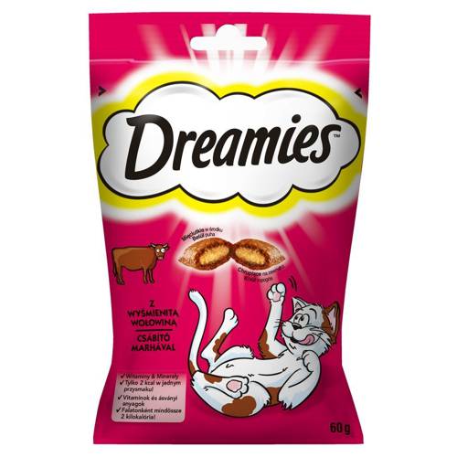 Dreamies z Wyśmienitą Wołowiną 60g