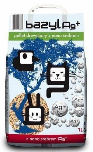 Bazyl Ag+ Pellet Drewniany PAKIET 6x7L