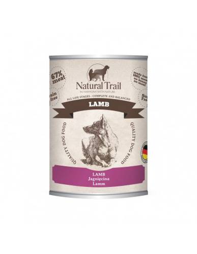 Natural Trail Lamb jagnięcina 800g karma MonoBiałkowa karma mokra