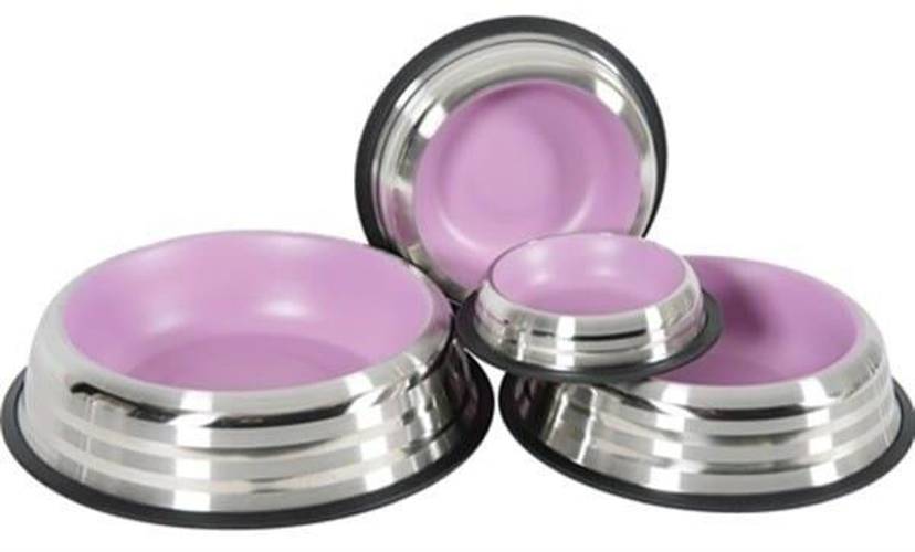 MISKA ANTYPOŚLIZGOWA 225ML RÓŻOWA