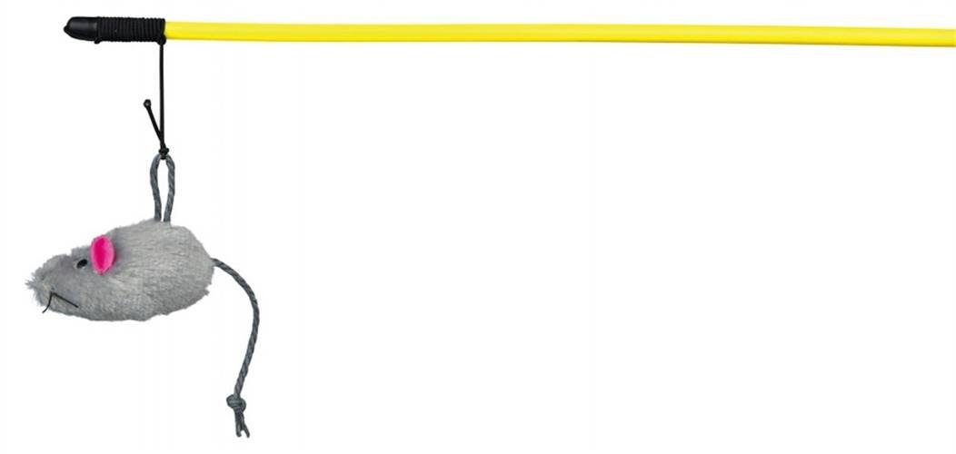 Trixie wędka z myszką dla kota