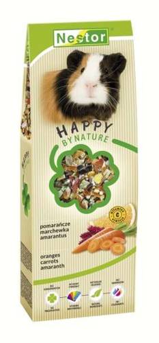 Nestor Pokarm dla świnek morskich z pomarańczami i amarantusem 350g