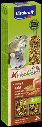 Vitakraft Kracker 2szt. proso/jabłko dla myszki