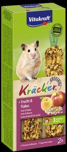 Vitakraft Kracker 2szt. owoce/płatki owsiane dla chomika