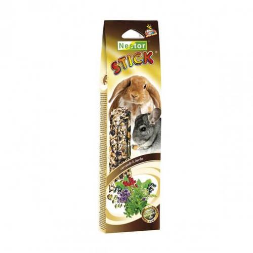 Nestor Kolba dla Gryzoni i Królików z ziołami i porzeczkami