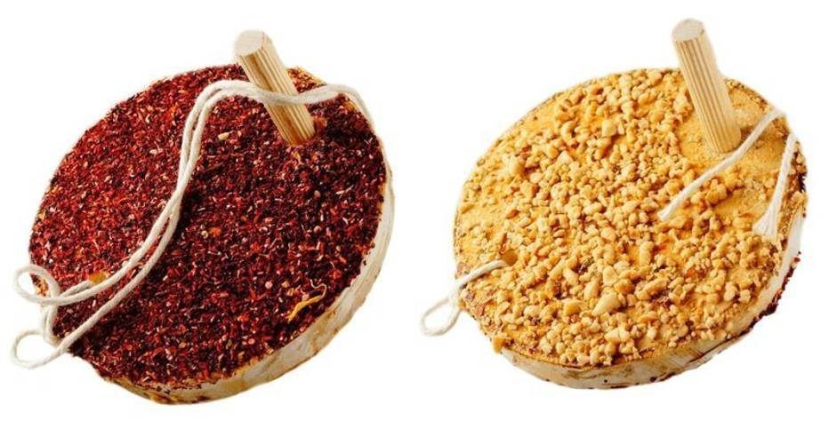 Gryzak brzozowy hibiskusowo-orzechowy dla gryzoni