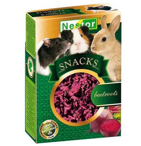 Nestor snacks buraki dla gryzoni i królików 40g