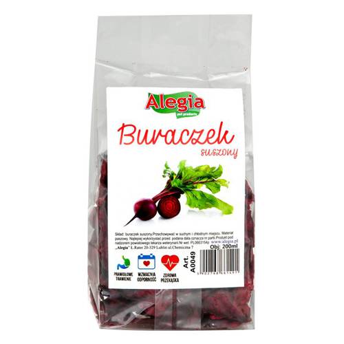 Alegia Buraczek suszony, 200ml