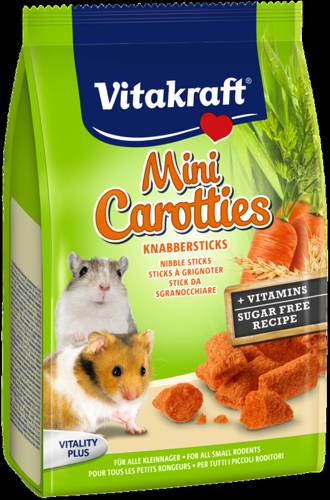 Vitakraft Carroties Mini 50g przysmak dla małych gryzonimałych gryzoni
