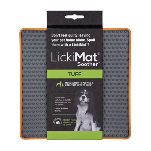 Mata LickiMat® Tuff™ Soother™ pomarańczowa