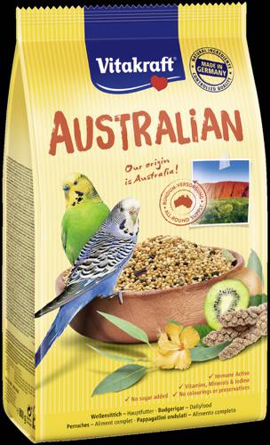 Vitakraft Australian pokarm dla papug falistych 800g