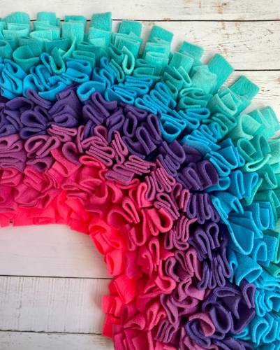 Mata tęcza JEDNOROŻCOWA