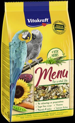 Vitakraft Menu Vital pokarm dla dużych papug 1kg