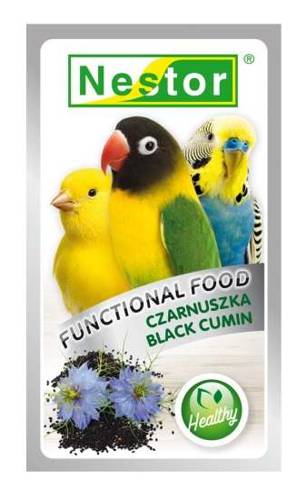 Nestor Czarnuszka Żywność funkcjonalna dla ptaków 20g