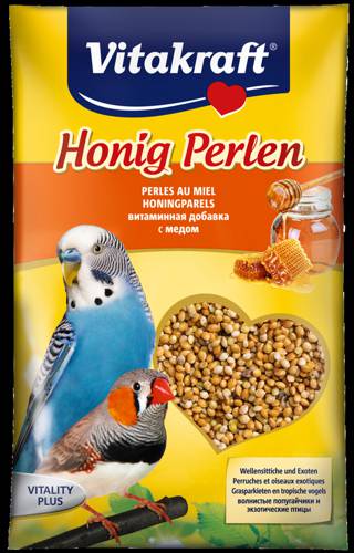Vitakraft Honig Perlen z miodem dla papug 20g