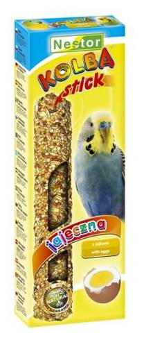 Nestor kolba jajeczna dla papugi falistej 2szt.