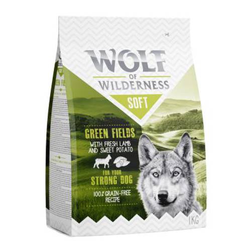 Wolf of Wilderness „Soft - Green Fields”, jagnięcina 12 kg