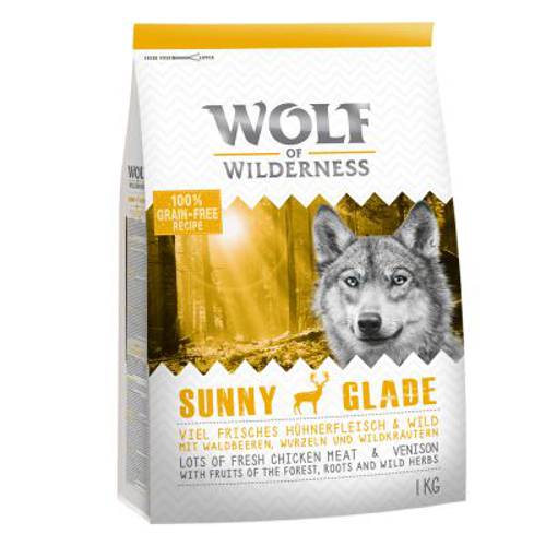 Wolf of Wilderness Adult „Sunny Glade”, jeleń 12 kg
