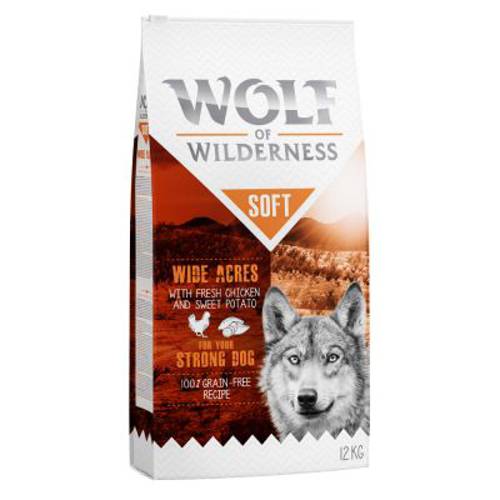 Wolf of Wilderness „Soft – Wide Acres”, kurczak 1 kg