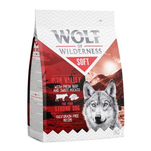 Wolf of Wilderness „Soft - High Valley”, wołowina 1 kg