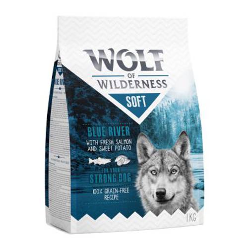 Wolf of Wilderness „Soft – Blue River”, łosoś 2 x 12 kg