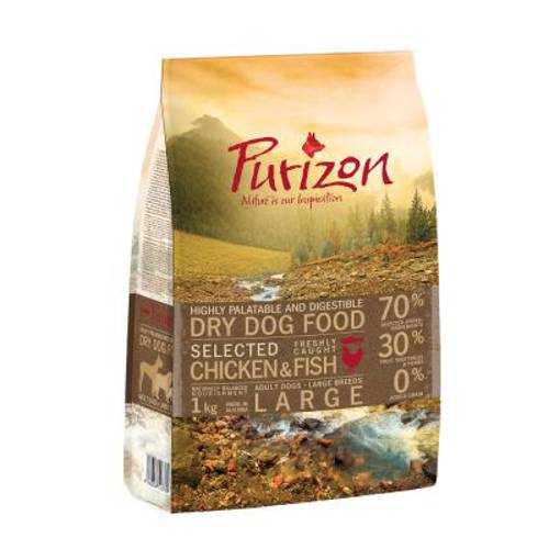 Purizon Large Adult dla psa, kurczak i ryba, bez zbóż 1 kg