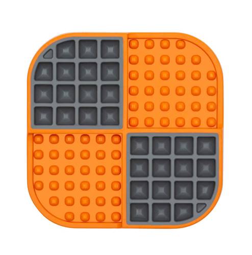 LickiMat® Slomo Pomarańczowa