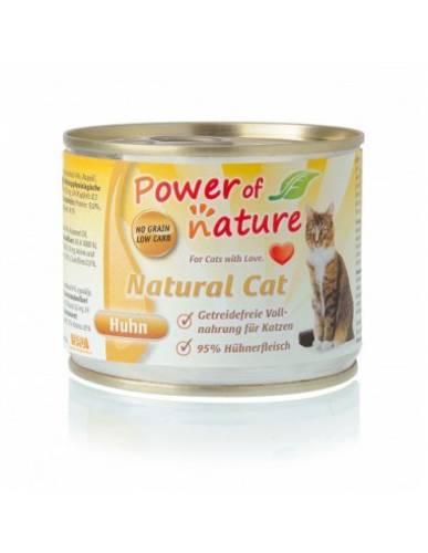Power of Nature Natural Cat Huhn kurczak puszka 200g
