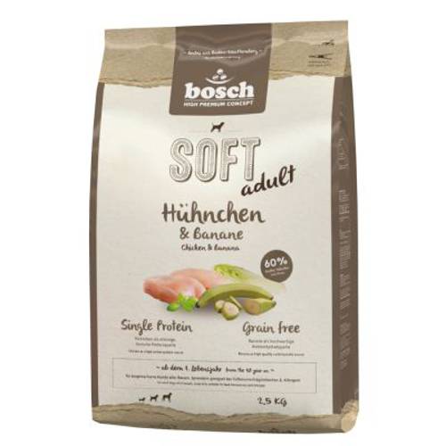 bosch HPC Soft Kurczak & banan 2 x 12,5 kg