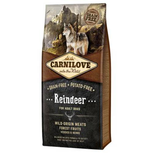 Carnilove Adult Reindeer, renifer 12 kg