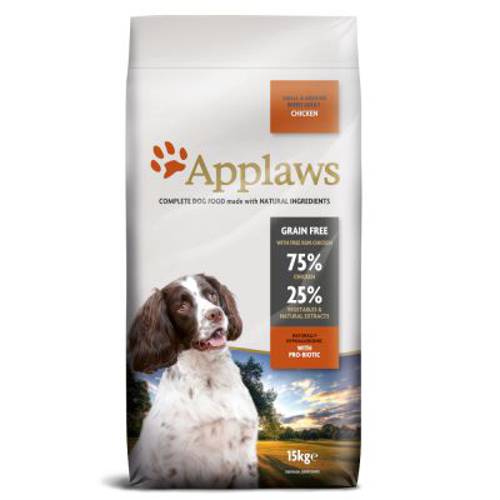 Applaws Adult Small & Medium Breed, kurczak 2 x 7,5 kg