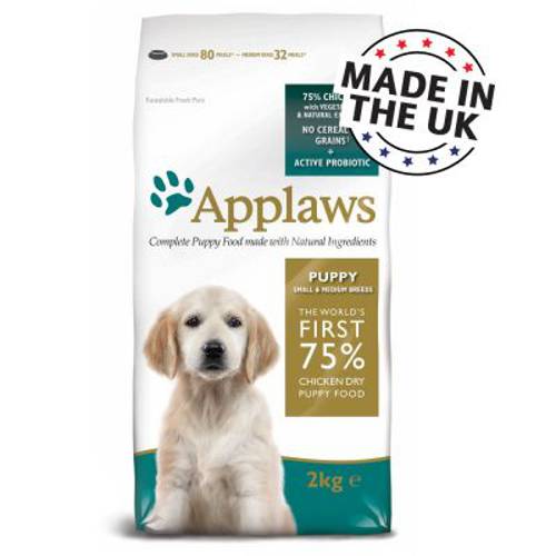 Applaws Puppy Small & Medium Breed, kurczak 7,5 kg