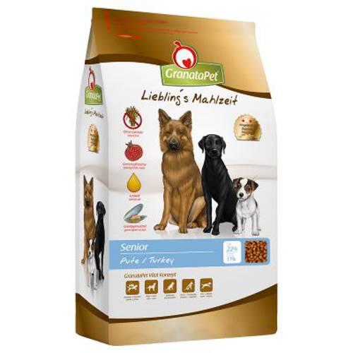 GranataPet Liebling's Mahlzeit Senior, indyk 2 x 10 kg