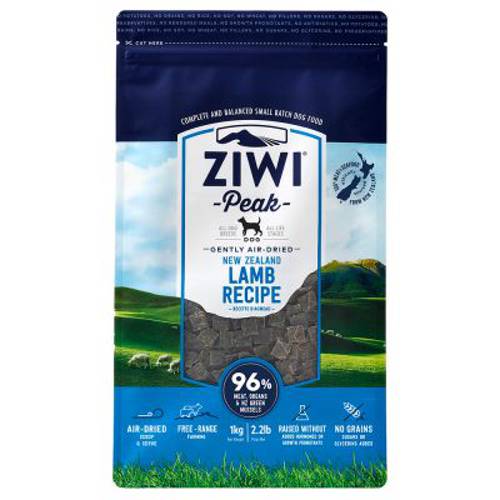 ZiwiPeak, karma suszona powietrzem, jagnięcina 4 x 1 kg