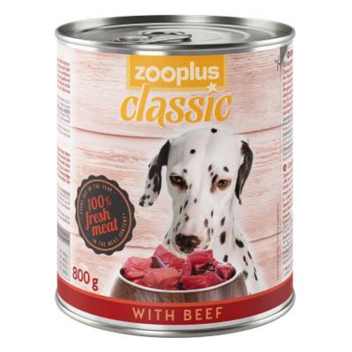 zooplus Classic z wołowiną 6 x 400 g