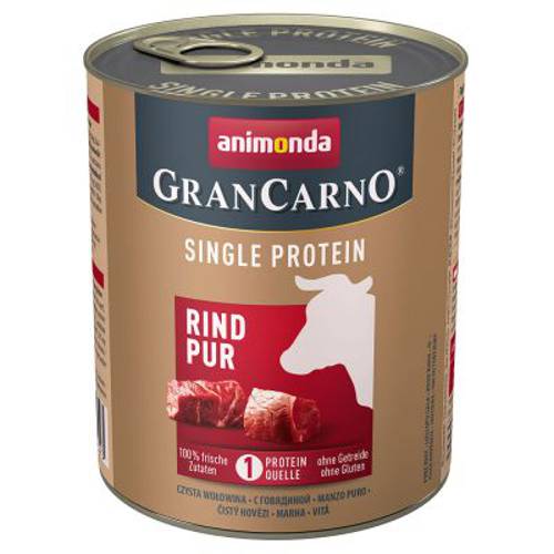 Megapakiet Animonda GranCarno Adult Single Protein, 24 x 800 g Indyk