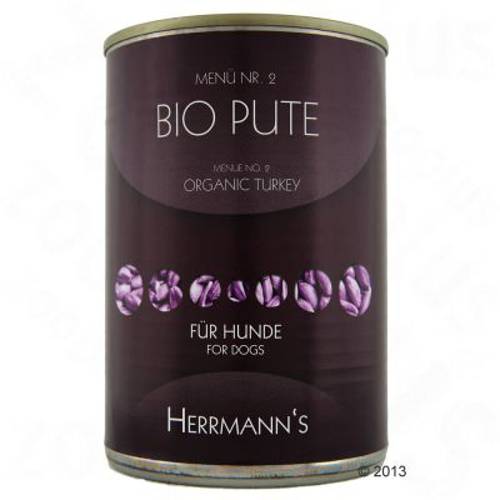 Herrmanns Menu bezzbożowe, 6 x 400 g Biowołowina z biobatatami