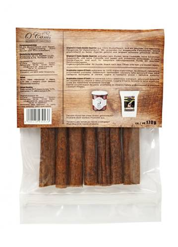 O'Canis Oryginalne cygara z zająca - 7szt. przysmak dla psa 170g