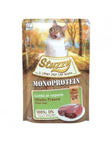 Stuzzy z Cielęciny Monoproteinowa karma mokra dla kota 85g