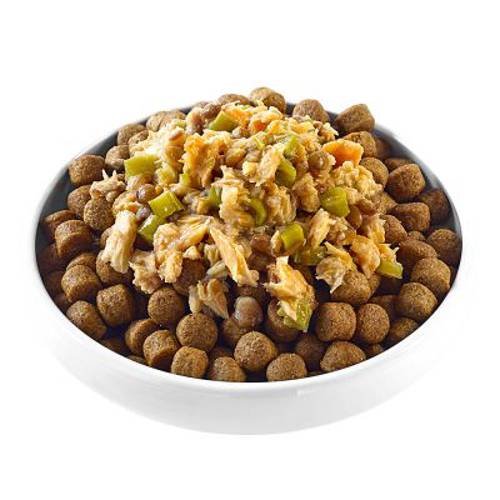 ApplawsTaste Toppers w sosie, 12 x 85 g Kurczak, groszek, dynia i biała fasola