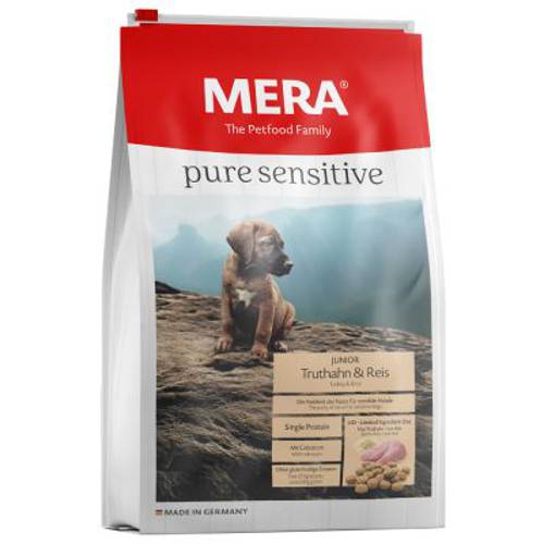 MERA pure sensitive Junior, indyk i ryż 2 x 12,5 kg