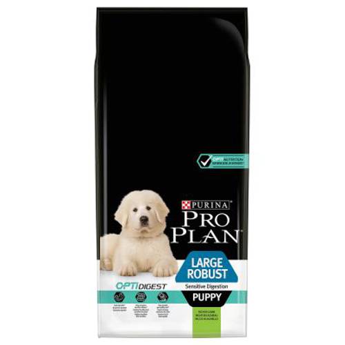 PURINA PRO PLAN Large Robust Puppy OPTIDIGEST, jagnięcina 12 kg