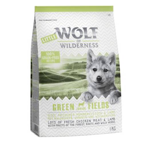 Little Wolf of Wilderness Junior Green Fields 1 kg