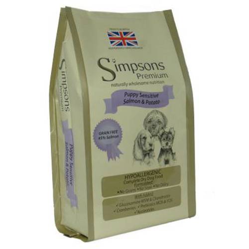 Simpsons Premium Sensitive Puppy Salmon & Potato 2 x 12 kg