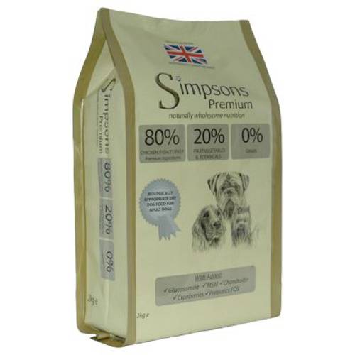 Simpsons Premium 80/20 Mixed - Meat & Fish 12 kg