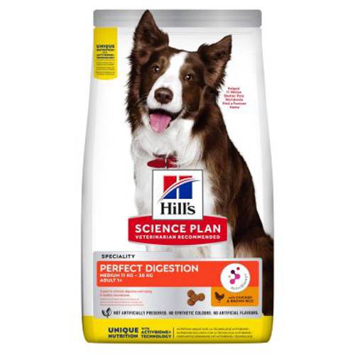 Hill's Science Plan Adult Perfect Digestion Medium Breed 2,5 kg