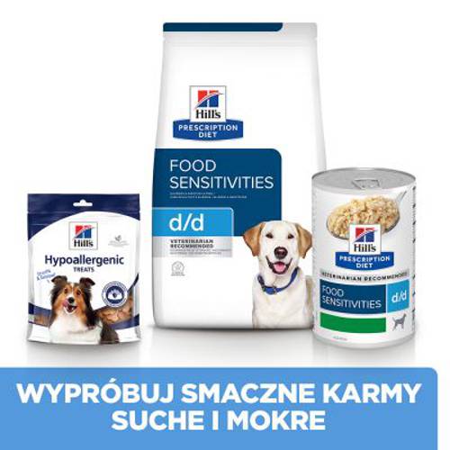 Hill's Prescription Diet d/d Food Sensitivities, kaczka i ryż 12 kg