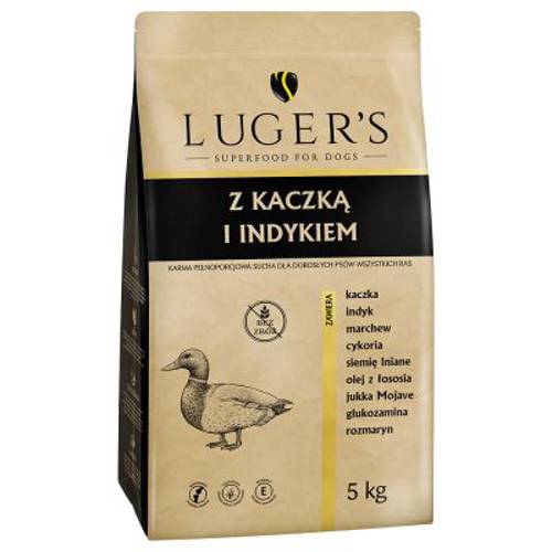 Luger's Adult, kaczka i indyk 5 kg